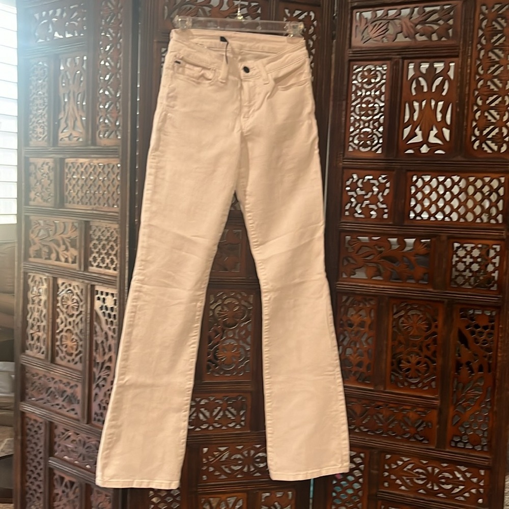 🆕 Joe’s Jeans Icon Y2K Vintage Bootcut Mid Rise Bootcut White Denim Size 25